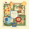 Dimensions Baby Hugs Counted Cross Stitch Kit 12"X12"-Savannah Birth Record (14 Count) - 70-73543 Dimensions Baby Hugs Counted Cross Stitch Kit 12"X12"-Savannah Birth Record (14 Count) - 70-73543