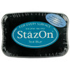 StazOn Solvent Ink Pad-Teal Blue - SZ-63 - 712353150638