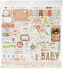 Echo Park Collection Kit 12"X12"-Baby Girl - AG202016 Echo Park Collection Kit 12"X12"-Baby Girl - AG202016