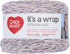 Red Heart It's A Wrap Sprinkles Yarn-Peach Cobbler E886-9282 - 073650042096