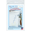Jack Dempsey Stamped Pillowcases W/White Lace Edge 2/Pkg-Love You To The Moon - 1800 658 - 013155876581