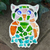 Milestones Mosaic Stepping Stone Kit-Owl 8" - 90115207