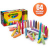 Crayola Washable Sidewalk Chalk-64 Colors Including 8 W/Special Effects - 51-2064 Crayola Washable Sidewalk Chalk-64 Colors Including 8 W/Special Effects - 51-2064