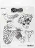 Dyan Reaveley's Dylusions Cling Stamp Collections 8.5"X7"-Clockwork DYRC-64657 - 789541064657