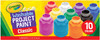 Crayola Washable Kids Paint 2oz 10/Pkg-Basics - 54-1205 - 071662112059