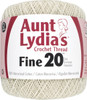 Aunt Lydia's Fine Crochet Thread Size 20-Natural - 181-226 - 00736507674940073650767494