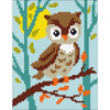 Collection D'Art Stamped Needlepoint Kit 5.5"X7"-Owlet II CD3323K