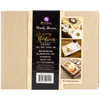 Prima Memory Hardware Chipboard Album 6"X7.5"-Kraft Short W/6 Pages 991111 - 655350991111