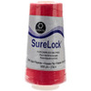 Coats Surelock Overlock Thread 3,000yd-Red - 6110-128 - 071484040608