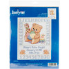 Janlynn Stamped Birth Sampler Cross Stitch Kit 11"X14"-Bear 135-0004 - 049489135049