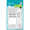 Lawn Fawn Clear Stamps 4"X6"-How You Bean? LF1325