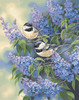 Paint Works Paint By Number Kit 11"X14"-Chickadees & Lilacs 91361