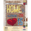 Janlynn Pallet-Ables Plastic Canvas Kit 10.5"X11.5"X1.25"-Home Is Where The Heart Is (7 Count) 21-1850 - 049489009784