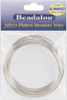 Beadalon Memory Wire Large Bracelet .62mm .5oz-Silver Plated - 30 Coils - 347B-050 - 035926074811
