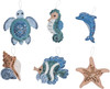 Bucilla Felt Ornaments Applique Kit Set Of 6-Under The Sea 86958E