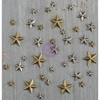 Finnabair Mechanicals Metal Embellishments-Mini Stars 36/Pkg 963354