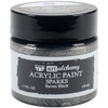 Finnabair Art Alchemy Sparks Acrylic Paint 1.7 Fluid Ounces-Raven Black AASAP-64146 - 655350964146