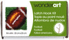 Wonderart Latch Hook Kit 8"X8"-Football 426218C - 057355391222