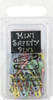 Mini Painted Safety Pins .75" 50/Pkg-Pastel CI84563 - 871097007636