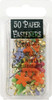 Creative Impressions Painted Metal Paper Fasteners 50/Pkg-Funky Flowers Tropical CI90663 - 871097006639