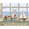 Janlynn Counted Cross Stitch Kit 14"X11"-Sea Breeze Vista (14 Count) - 07-0400