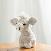 Hoooked Amigurumi DIY Kit W/Eco Barbante Yarn-Donkey Joe - Biscuit - PAK12030