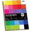 Neenah Astrobrights Spectrum Cardstock Pack 8.5"X11" 75/Pkg-25 Colors - 8094401