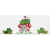 Tobin Stamped For Embroidery Pillowcase Pair 20"X30"-Frogs - T232112