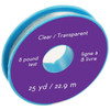 Craft Medley Beading/Jewelry Cord 8lb 25yd-Clear - BD938