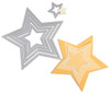 Sizzix Framelits Dies 5/Pkg-Stars 657567