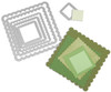 Sizzix Framelits Dies 6/Pkg-Scallop Squares 657566