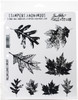 Tim Holtz Cling Stamps 7"X8.5"-Falling Leaves CMS-097 - 736211510433