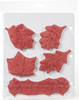 Tim Holtz Cling Stamps 7"X8.5"-Falling Leaves - CMS-097