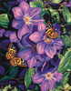 Paint Works Paint By Number Kit 11"X14"-Clematis & Butterflies 91403