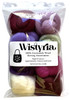 Wistyria Editions Wool Roving 15" .25oz 8/Pkg-Lilacs WR-913 - 816463010940