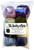 Wistyria Editions Wool Roving 15" .25oz 8/Pkg-Hydrangeas WR-911 - 816463010926