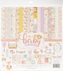Echo Park Collection Kit 12"X12"-Hello Baby Girl BG171016 - 644216113415