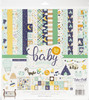 Echo Park Collection Kit 12"X12"-Hello Baby Boy - BB172016 - 644216116317 Echo Park Collection Kit 12"X12"-Hello Baby Boy - BB172016 - 644216116317