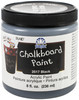 FolkArt Chalkboard Paint 8oz-Black 25-17 - 028995025174