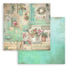 Stamperia Double-Sided Paper Pad 12"X12" 10/Pkg-Garden, 10 Designs/1 Each - SBBL43