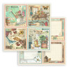 Stamperia Double-Sided Paper Pad 12"X12" 10/Pkg-Garden, 10 Designs/1 Each - SBBL43