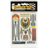 Pine Car Derby Dry Transfer Decal 4"X5" Sheet-Customs Designs - P318 - 724771003182 Pine Car Derby Dry Transfer Decal 4"X5" Sheet-Customs Designs - P318 - 724771003182