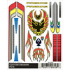 Pine Car Derby Dry Transfer Decal 4"X5" Sheet-Customs Designs - P318 Pine Car Derby Dry Transfer Decal 4"X5" Sheet-Customs Designs - P318