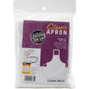 Aunt Martha's Stitch 'Em Up Classic Apron 28"X35"-White - TAPK2835 - 043272228352 Aunt Martha's Stitch 'Em Up Classic Apron 28"X35"-White - TAPK2835 - 043272228352