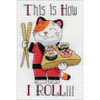 Design Works Counted Cross Stitch Kit 5"X7"-How I roll Mini (14 Count) - DW2954