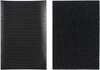 VELCRO(R) Brand Extreme Outdoor Strips 4"X6" 3/Pkg-Black 91885