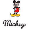 Simplicity Iron-On Applique-Mickey Mouse Body W/Script - 19311540