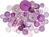 Buttons Galore Button Mason Jars-Sour Grapes MJ-104
