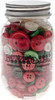 Buttons Galore Button Mason Jars-Christmas - MJ-118 - 840934065801