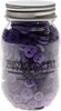 Buttons Galore Button Mason Jars-Ultra Violet - MJ-120 - 840934029049